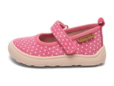 Bisgaard slippers pink with dots  